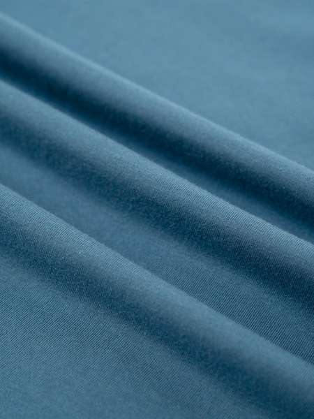Ocean Blue Tall Crew Fabric Detail | Fresh Clean Threads